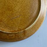 Set of 6 Dieulefit glazed earthenware plates workshop Mourre Milon 1970