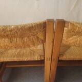 Series of 4 elm chairs and mulched back house revival