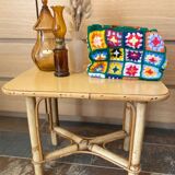 Bamboo rattan table