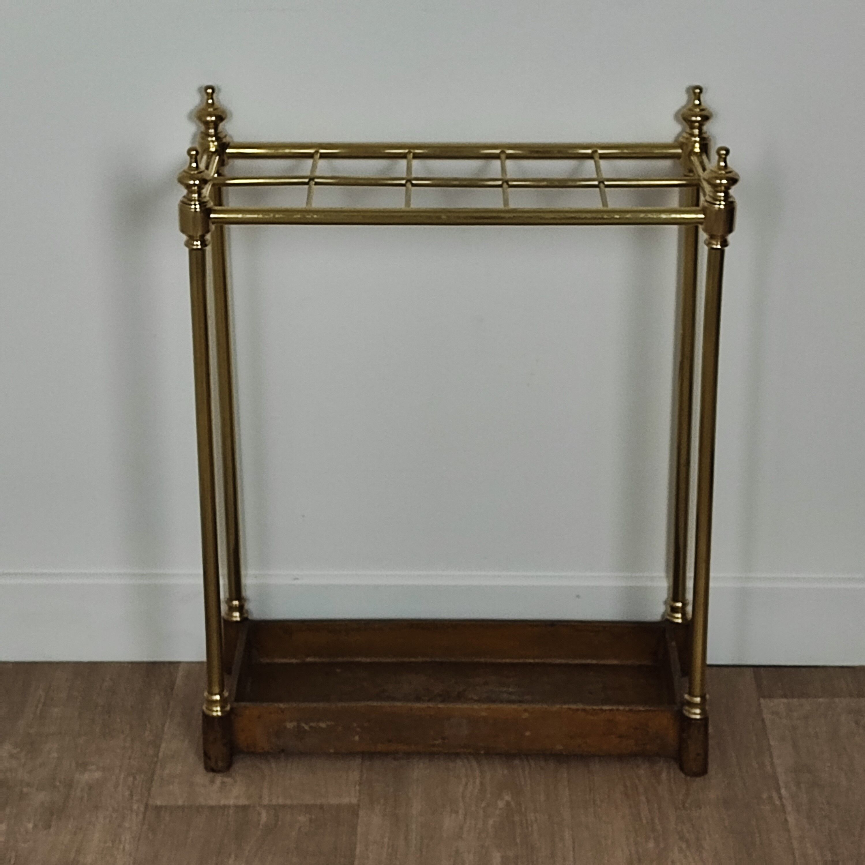 Brass umbrella holder