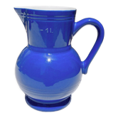 Pichet en céramique bleue Emile Henry