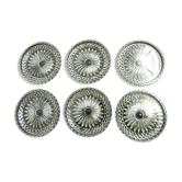 Box of 6 Bavarian Hofbauer crystal glasses