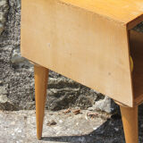 Vintage bedside feet compass