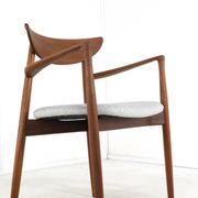 Set of 4+2 Harry Ostergaard for Randers Møbelfabrik chairs - danish design