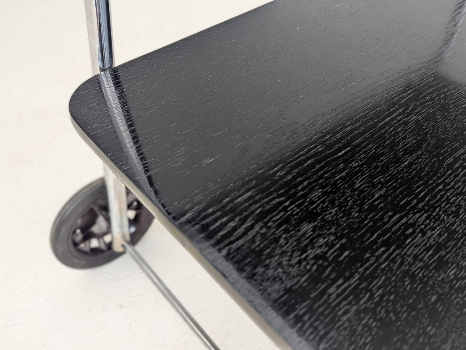 Bauhaus Tubular Steel Serving Cart by Robert Slezák, 1930s