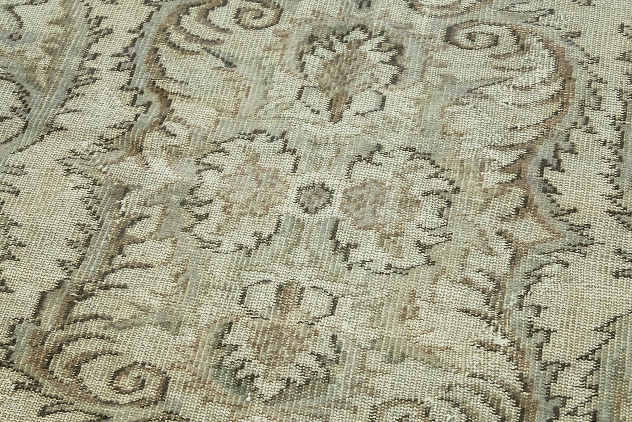 Hand-knotted carved oriental 1970s