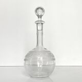 Carafe en cristal Baccarat | Modèle Athénienne | Style Art Nouveau
