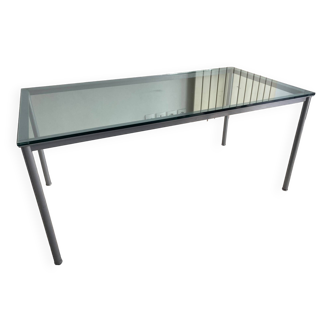 Glass and metal desk Bosse Design