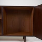 Pair of Scandinavian rosewood sideboard Omann Jun 1960s