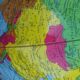 Mappemonde Air France vintage