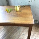 Bistro table in solid oak