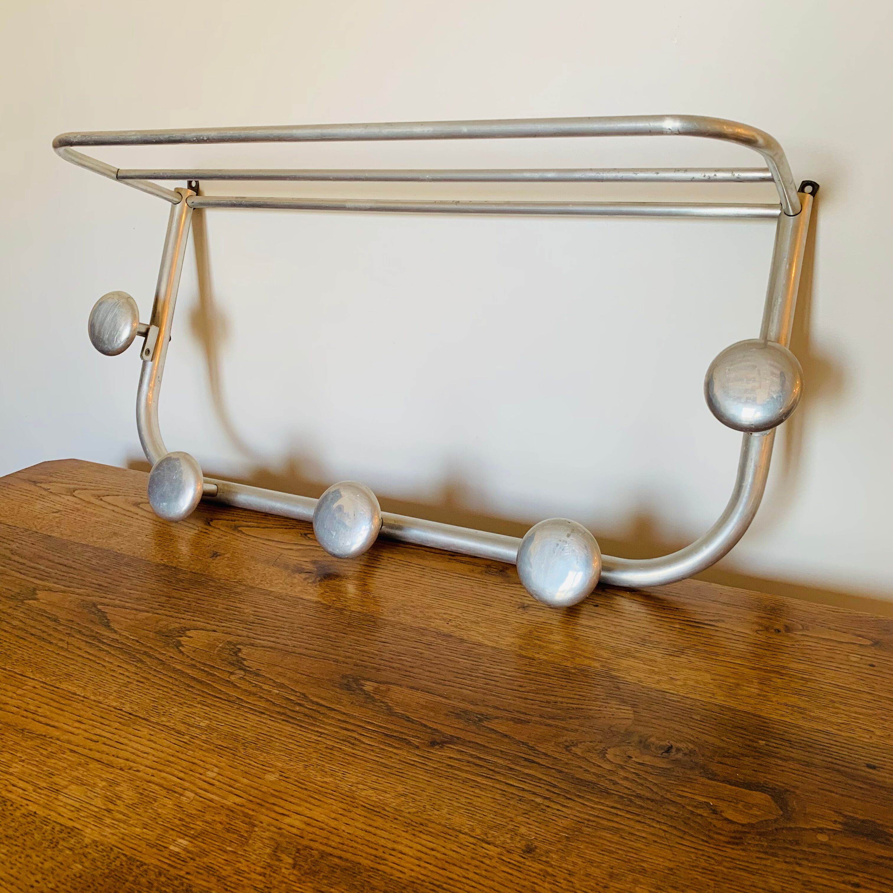 Wall coat rack