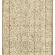 Hand-knotted one-of-a-kind turkish beige rug 165 cm x 281 cm - 38887