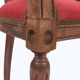 Bohemian chair, Suzani embroidery armchair with bergere style