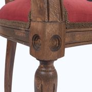 Bohemian chair, Suzani embroidery armchair with bergere style