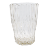 1960s modern glass vase by Jiří Řepásek, Poděbrady Czechoslovakia