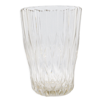 Vase en verre moderne des années 1960 par Jiří Řepásek, Poděbrady Tchécoslovaquie