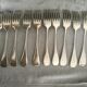 Set of christofle spoons and forks