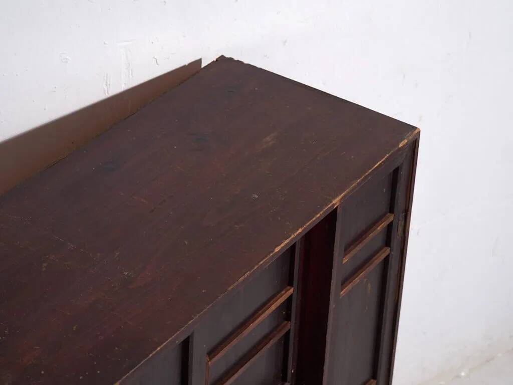 Old Japanese Tansu wardrobe – Showa period (c.1926-1970) #17