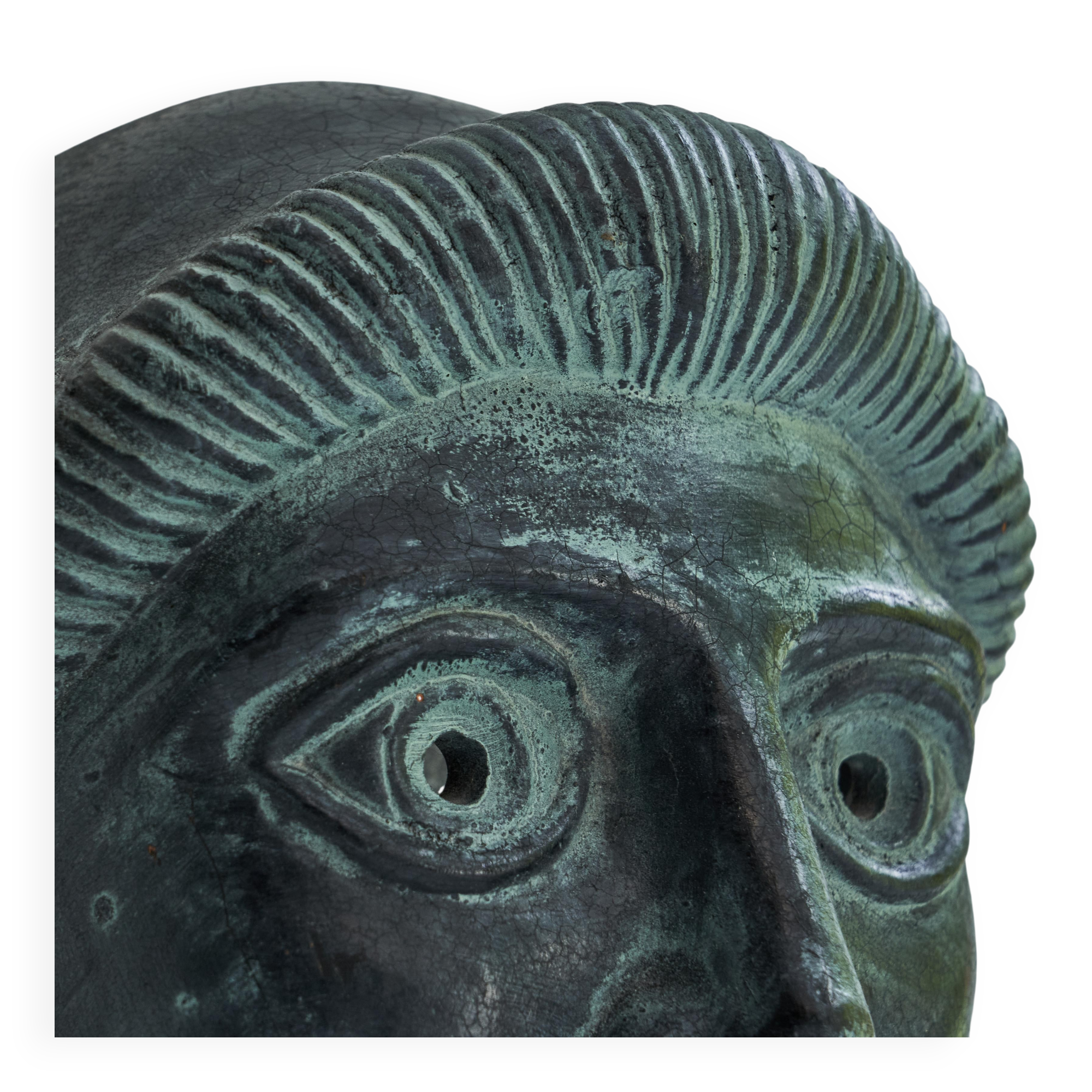 Mid-century Greek decorative mask
