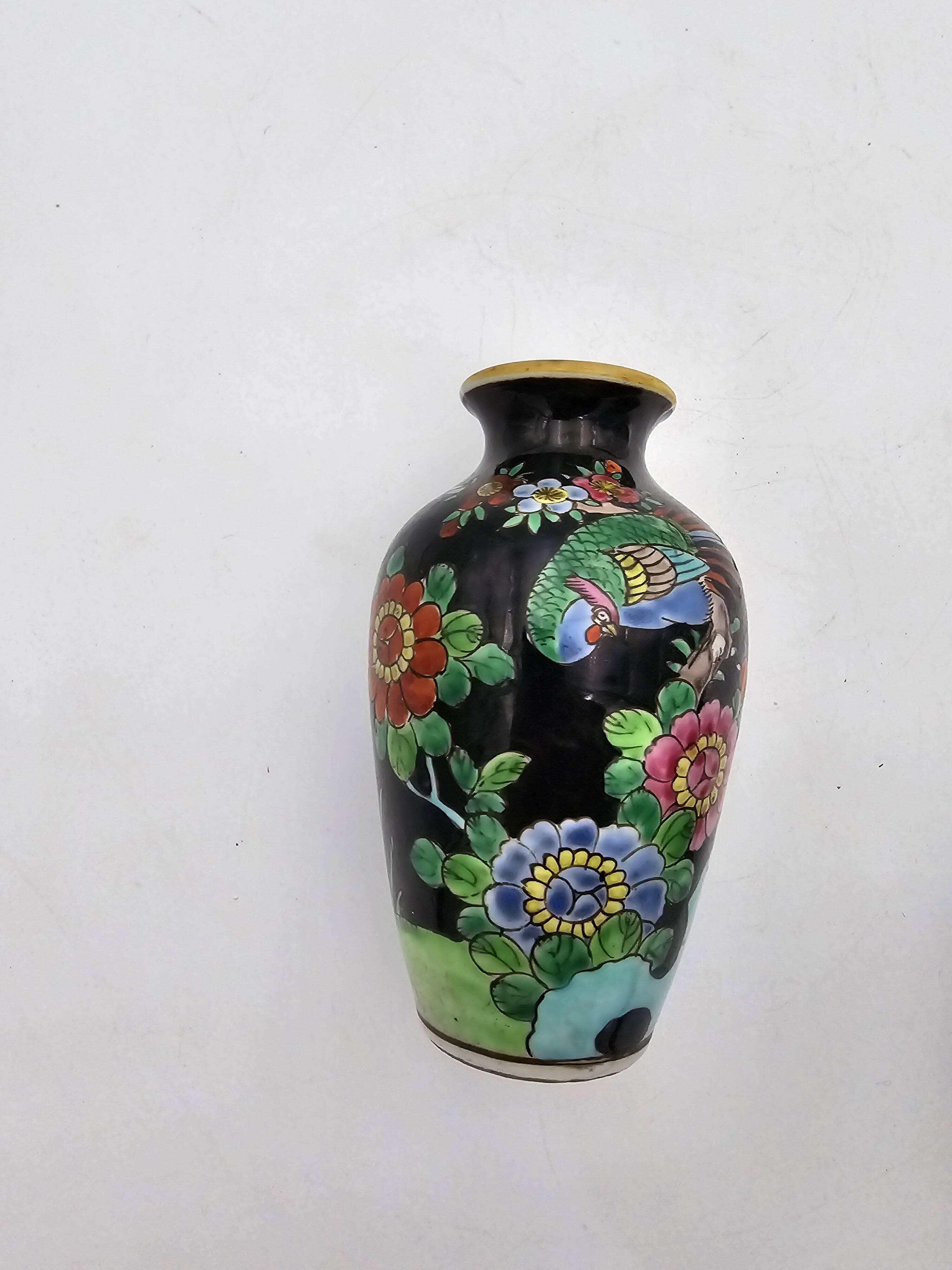 Pair of Japanese porcelain vases circa 1920