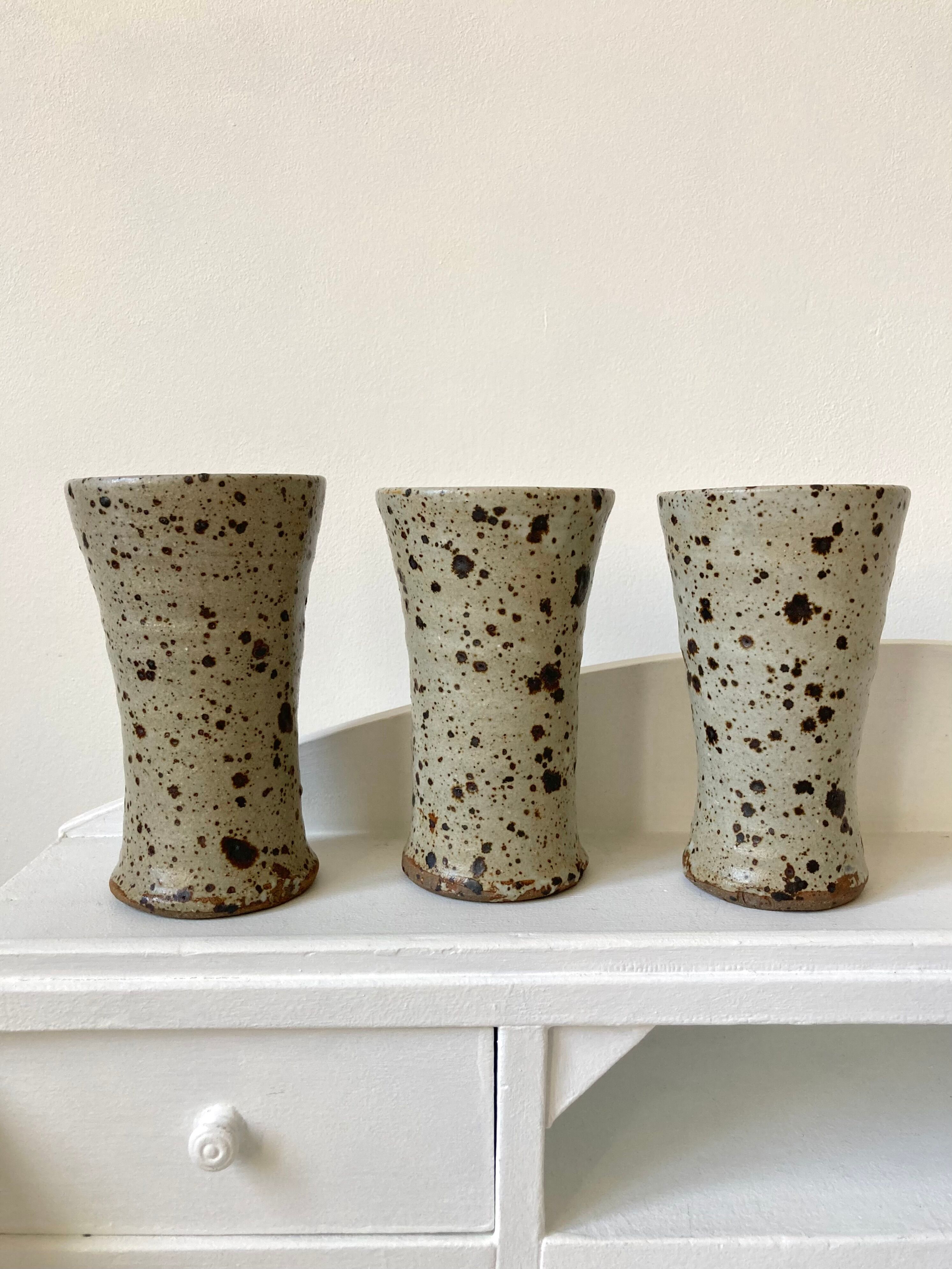 Cups sandstone cups pyrité Gustave Tiffoche, La borne 1960/70