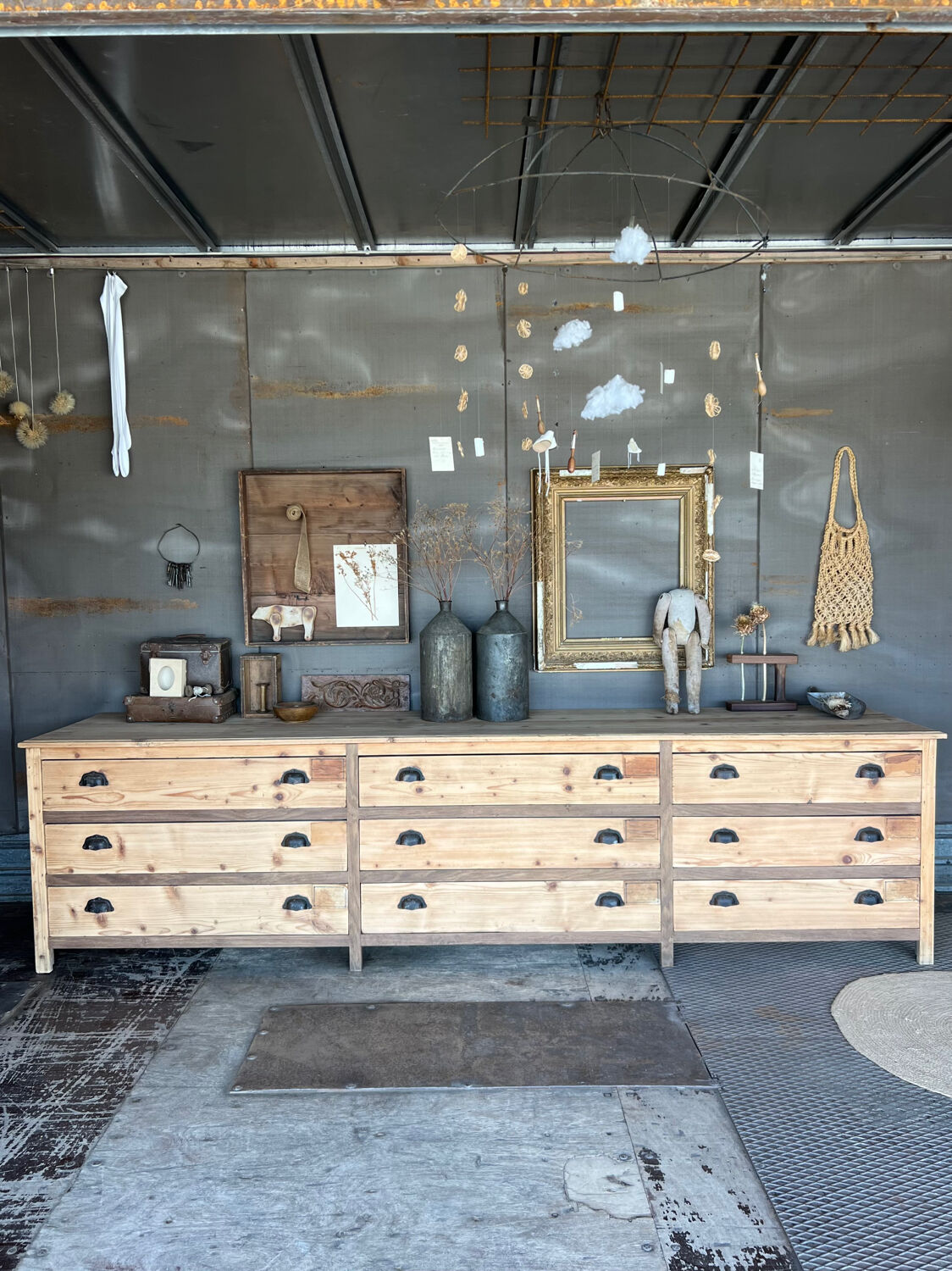 Antique draper's furniture