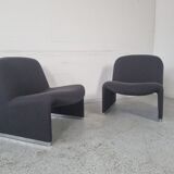 Pair of Alky armchairs by Giancarlo Piretti for Castelli