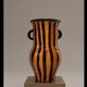 Vase graphique moderniste Vallauris– Laurent Jacques & Juliette Mazaudois