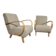 Lounge Chairs by Jindrich Halabala, 1940s, Set of 2