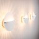 Set of three "Giovi" wall lamps by Achille Castiglioni for Flos, 1982