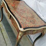 Boulle marquetry desk table, Napoleon 3 period