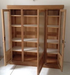 Art Deco vintage industrial library