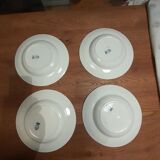 Set de 4 assiettes creuses