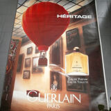Affiche publicitaire parfum Guerlain "Héritage"