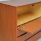 Sideboard bookcase with feet metal, 1960