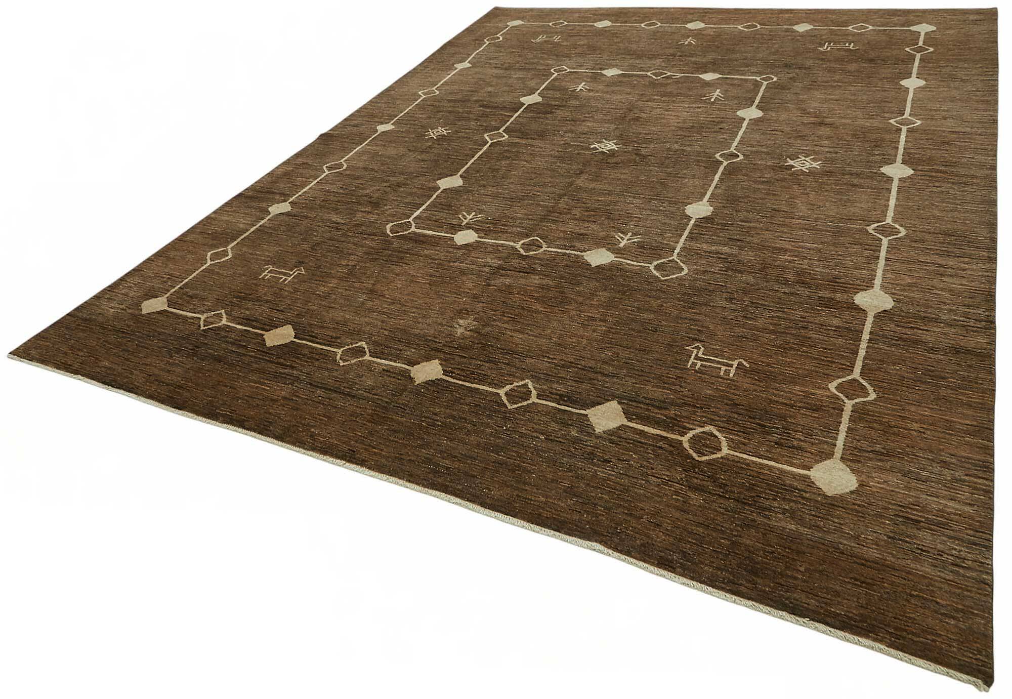 Turkish Handknotted Wool Oushak Rug 271 cm x 357 cm