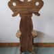 Brutalist chair of mountain chalet Savoyarde