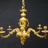 Lustre Louis XVI  bronze dorure.