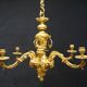 Lustre Louis XVI  bronze dorure.