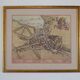 Map of Annecy. Reproduction 1682