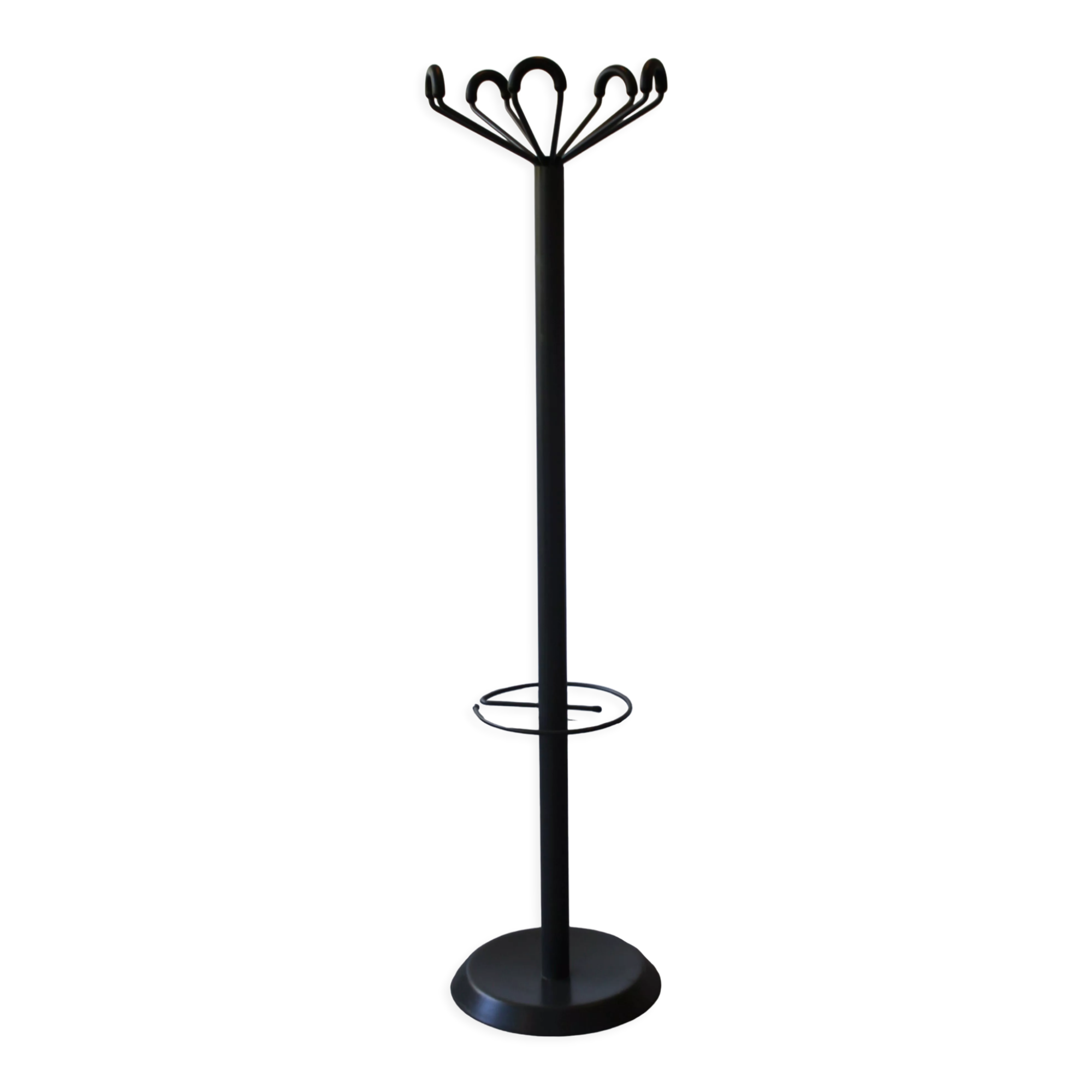 Designer coat rack, 5 hooks