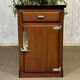 Bistro sideboard with 1 mahogany door and Formica top from the 1950s.