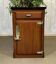 Bistro sideboard with 1 mahogany door and Formica top from the 1950s.