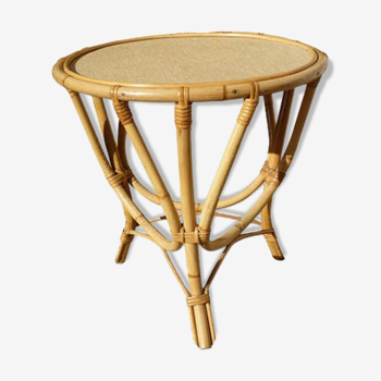 Rattan coffee table