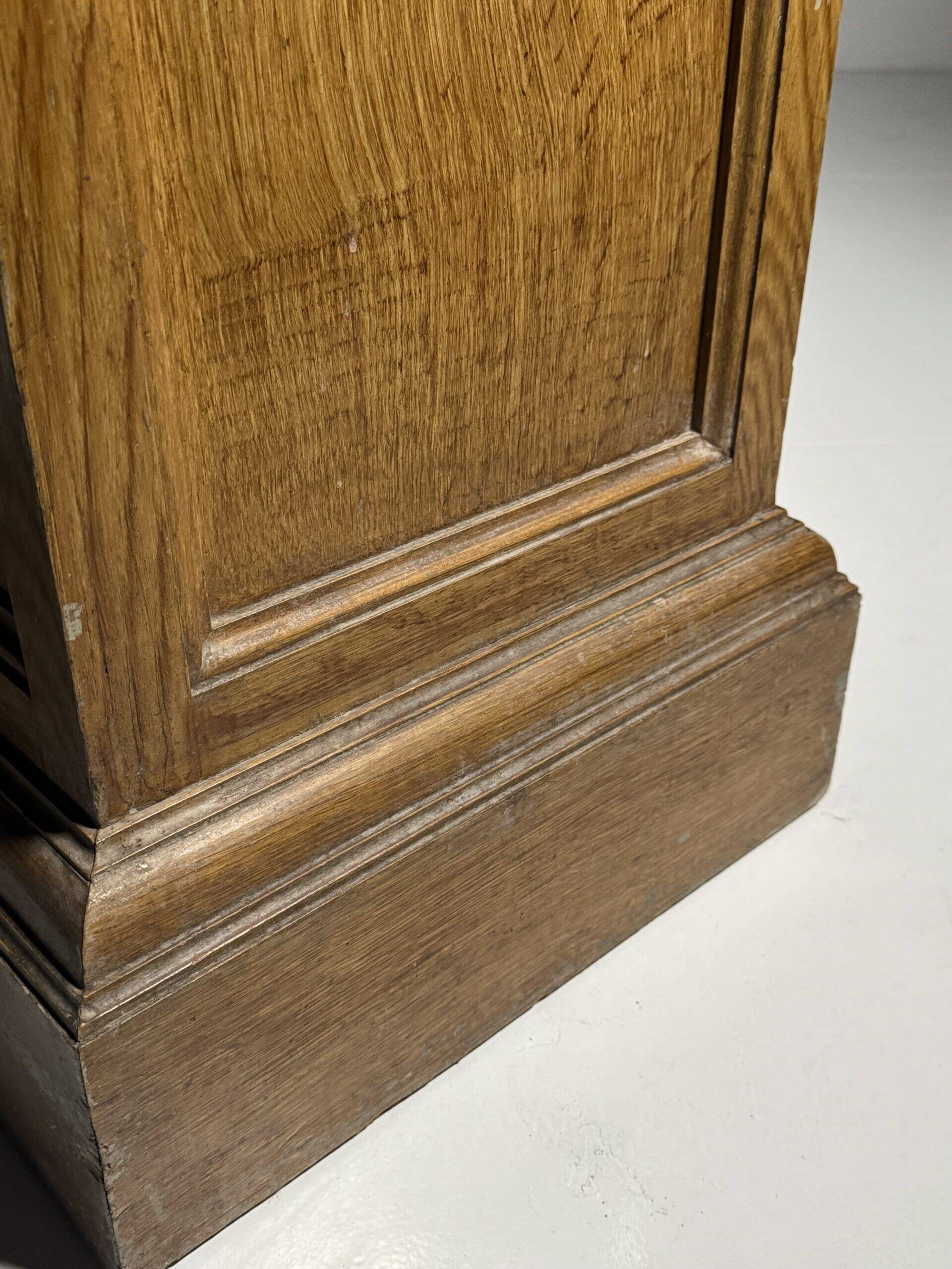 Classic wooden pedestal 20th century