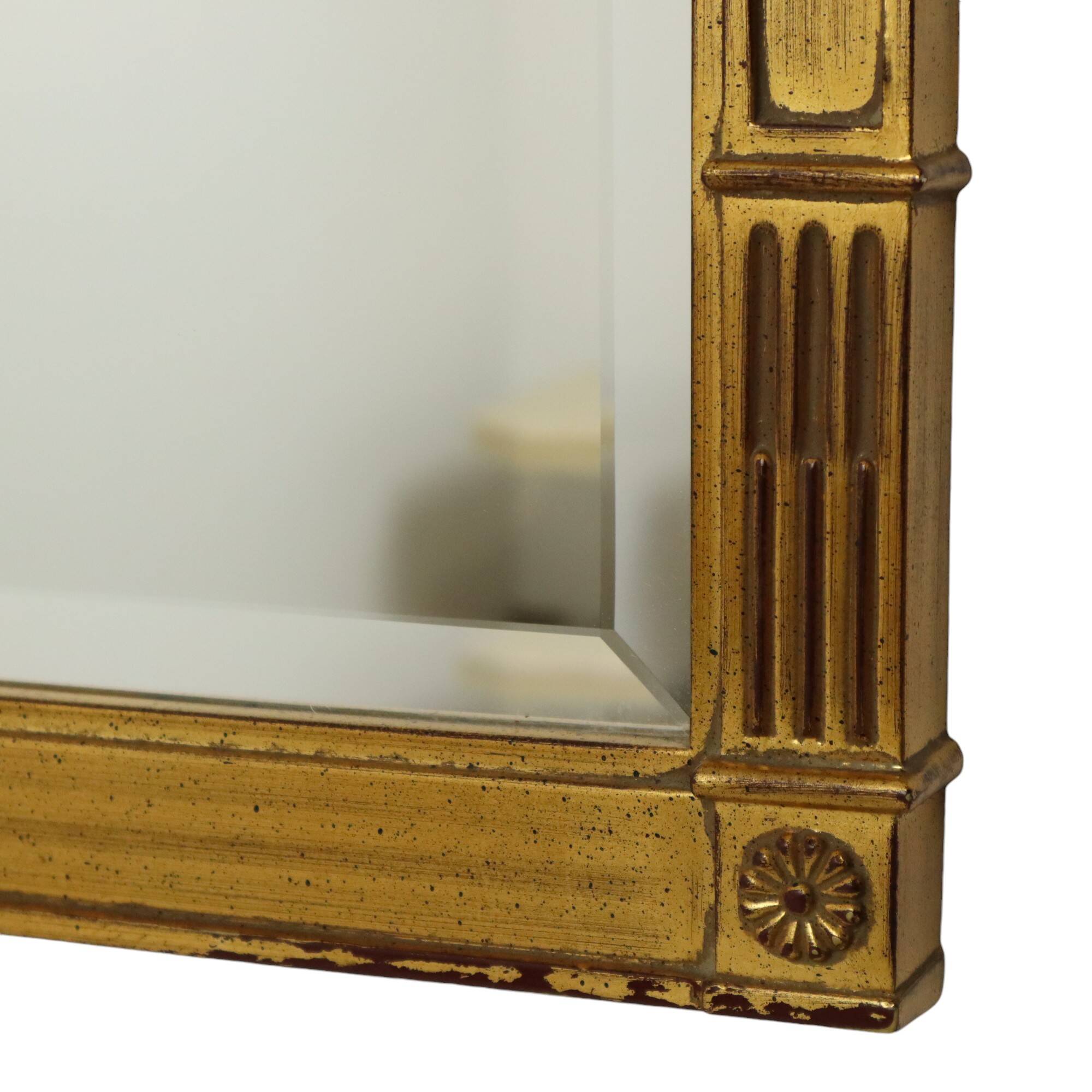 Miroir Vintage Deknudt Doré Style Empire Doré 102cm
