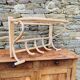 Old wall-mounted coat rack
