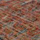 One-of-a-kind turkish handwoven vintage rug - rustic vintage charm 265x 168