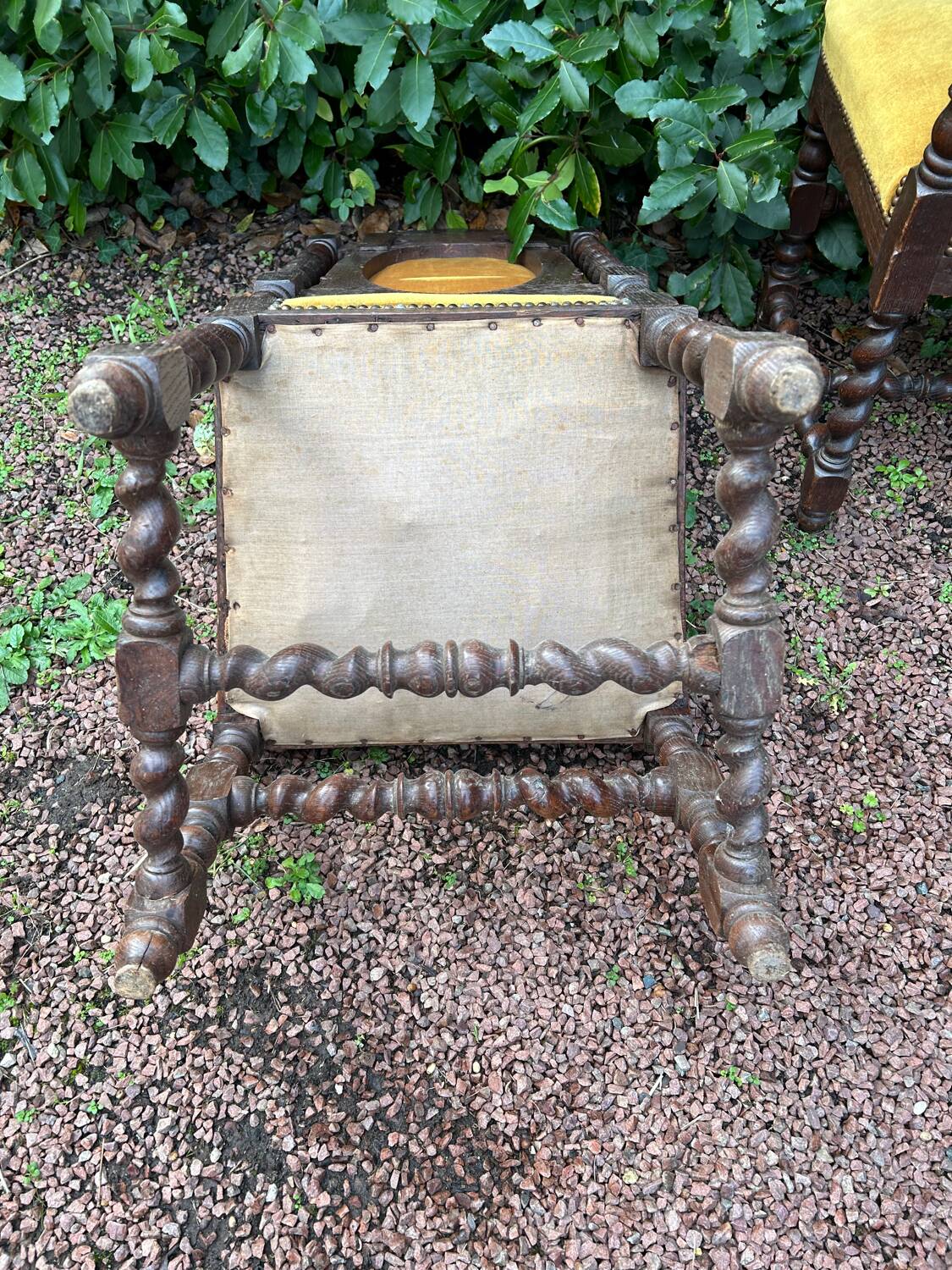 Henri II twisted chair, late 19th century